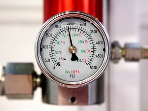 Gas flowmeters indicator